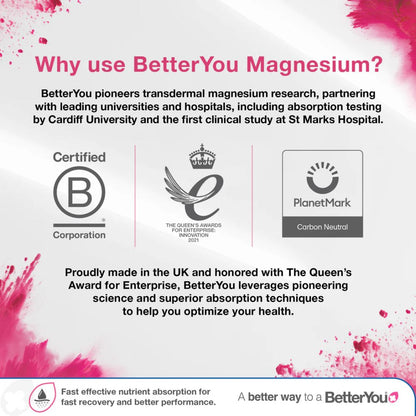 BETTERYOU Magnesium Schlafspray (100 ml / 3,4 fl. oz.)