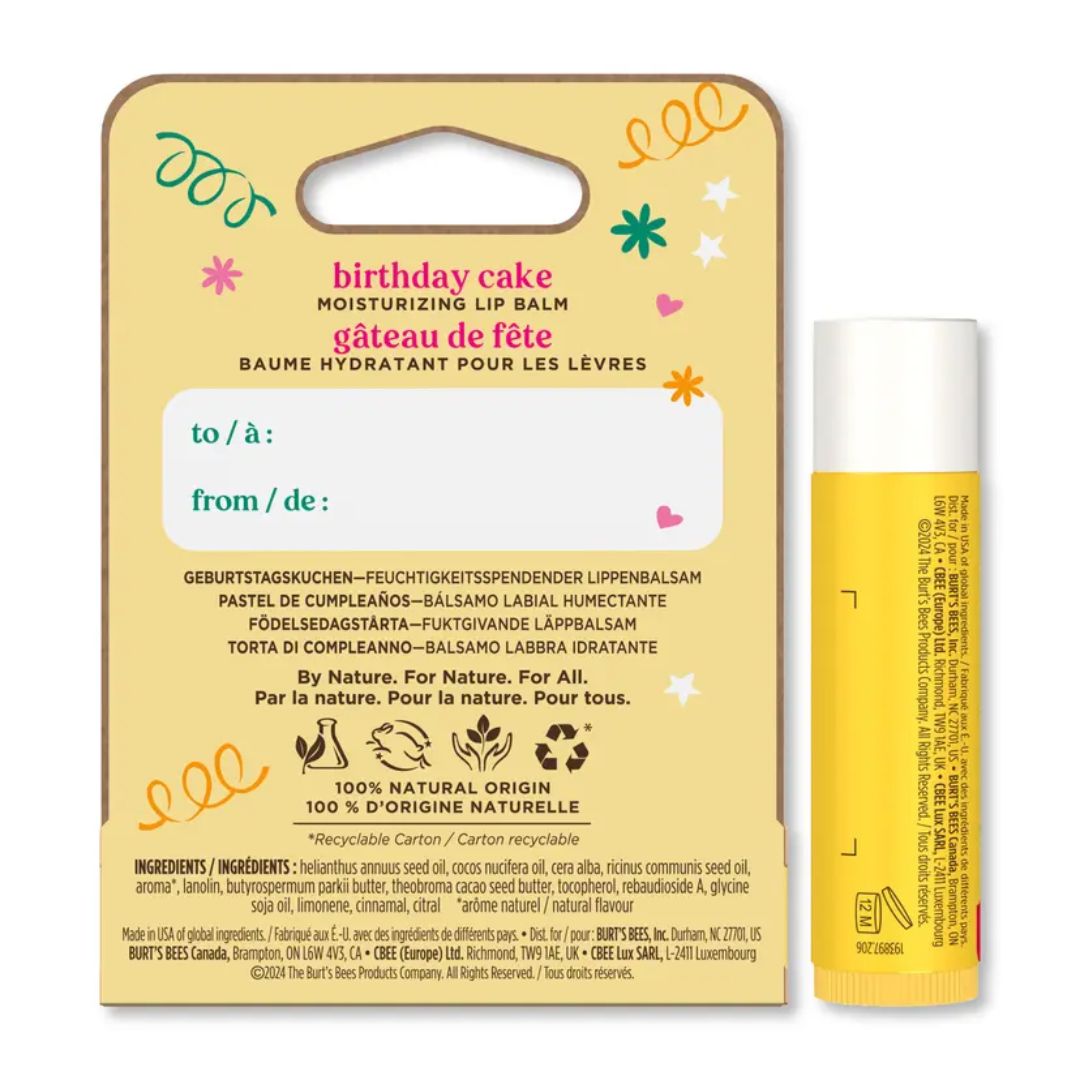 MEHILÄISVAHA HUULIVOIDE / BIRTHDAY CAKE / 4,25 g