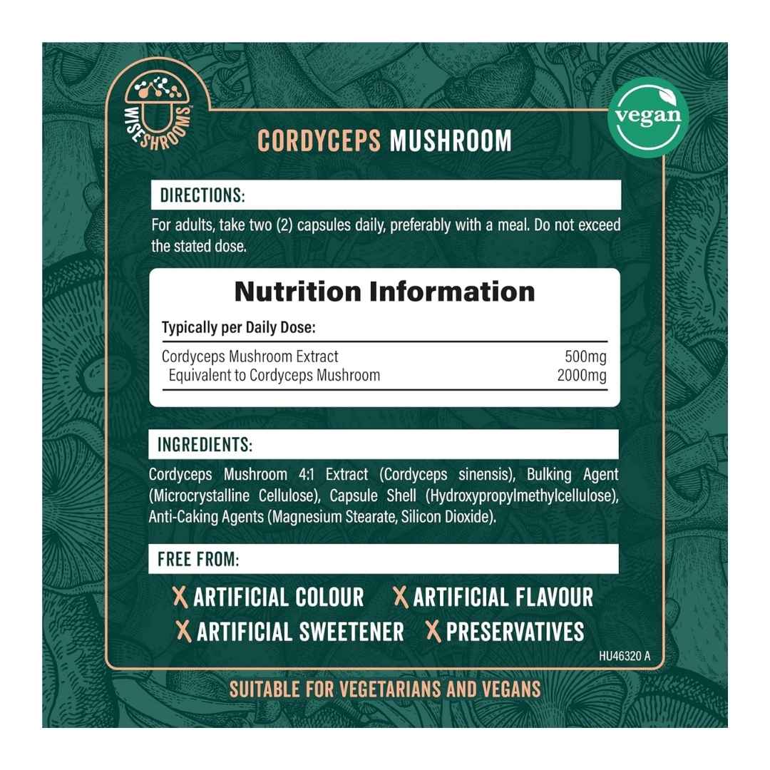 CORDYCEPS-UUTE / 2000 mg / 90 kaps.