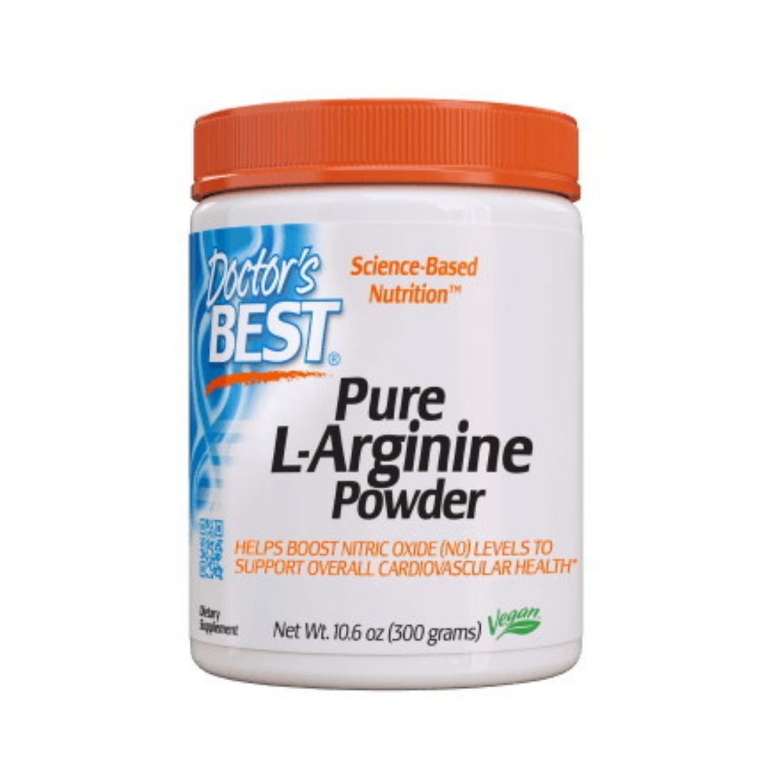 DOCTOR'S BEST Pure L-Arginine Powder (300 g / 10,582 oz.)