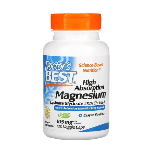 DOCTOR'S BEST High Absorption Magnesium (120 caps)