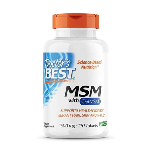 MSM + OptiMSM / VEGAANI / 1500 mg / 120 tabl.
