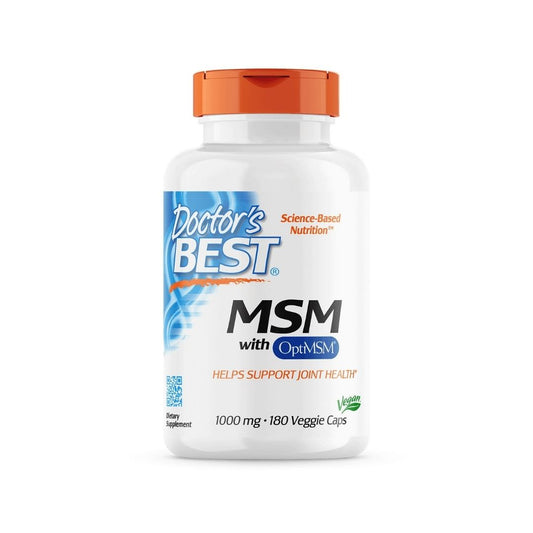 MSM + OptiMSM / VEGAANI / 1000mg / 180 kaps.
