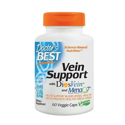 DOCTOR'S BEST Vein Support with Diosvein and Menaq7 (60 vcaps)