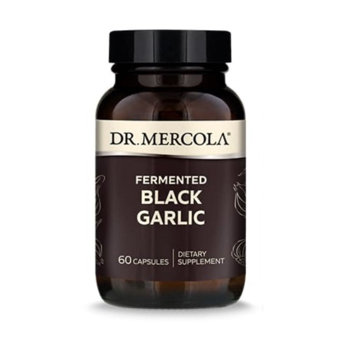 FERMENTOITU MUSTA VALKOSIPULI / 60 kaps.