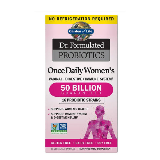 DR. FORMULATED PROBIOTICS / NAISTEN PROBIOOTTI / 50 MILJARDIA / 30 vkaps.