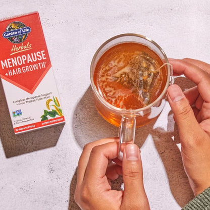 MENOPAUSSI + HIUSTEN KASVU / 30 veg. pehmokapselia