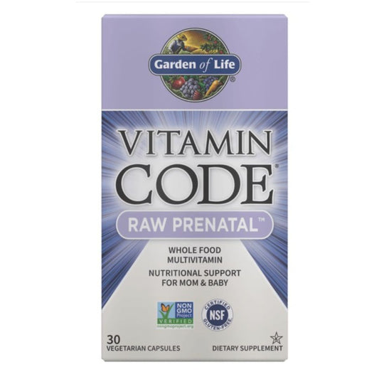 RAW PRENATAL / LUONNOLLINEN VALMISTE NAISILLE / 30 vkaps.