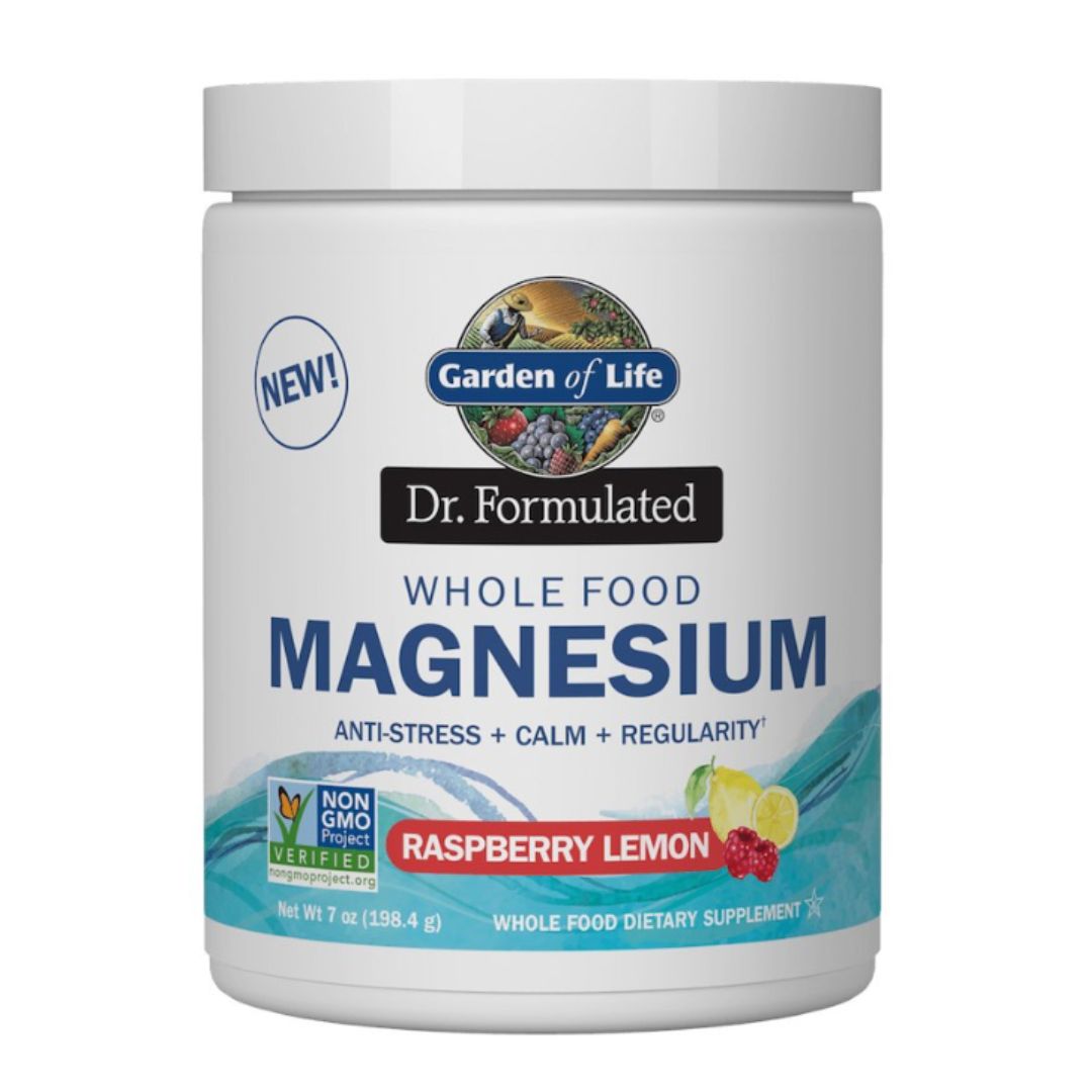 WHOLE FOOD / LUONNOLLINEN MAGNESIUMJAUHE / SITRUUNA + VADELMA / 198 g