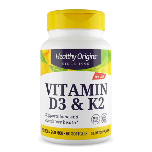 D3 + K2 MK-7 VITAMIINIT / 25 mcg + 100 mcg / 60 kaps.