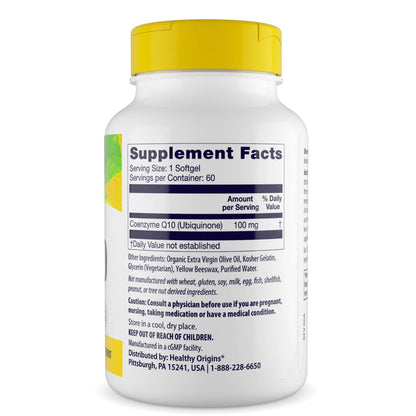 KOENTSYYMI Q10 / 100 mg / 60 kaps.