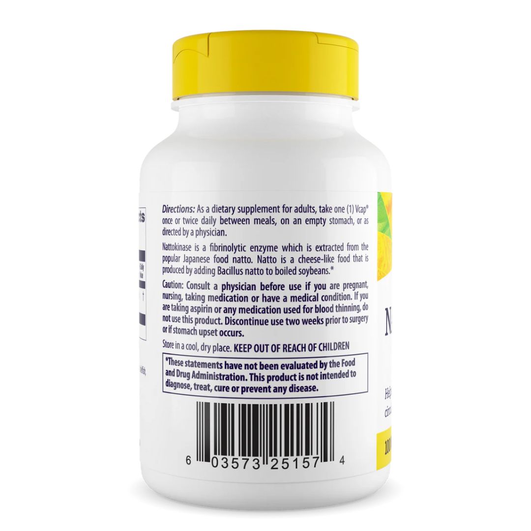 LUONNOLLINEN NATTOKINAASI / 100 mg / 60 vkaps.