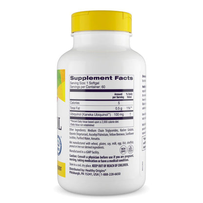 LUONNOLLINEN UBIKINOLI / KANEKA / 100 mg / 60 kaps.