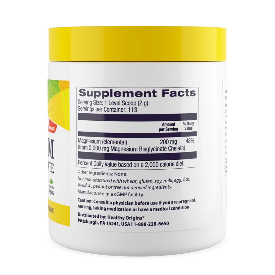 MAGNESIUM BISGLYSINAATTI KELAATTI / JAUHE / 227 g