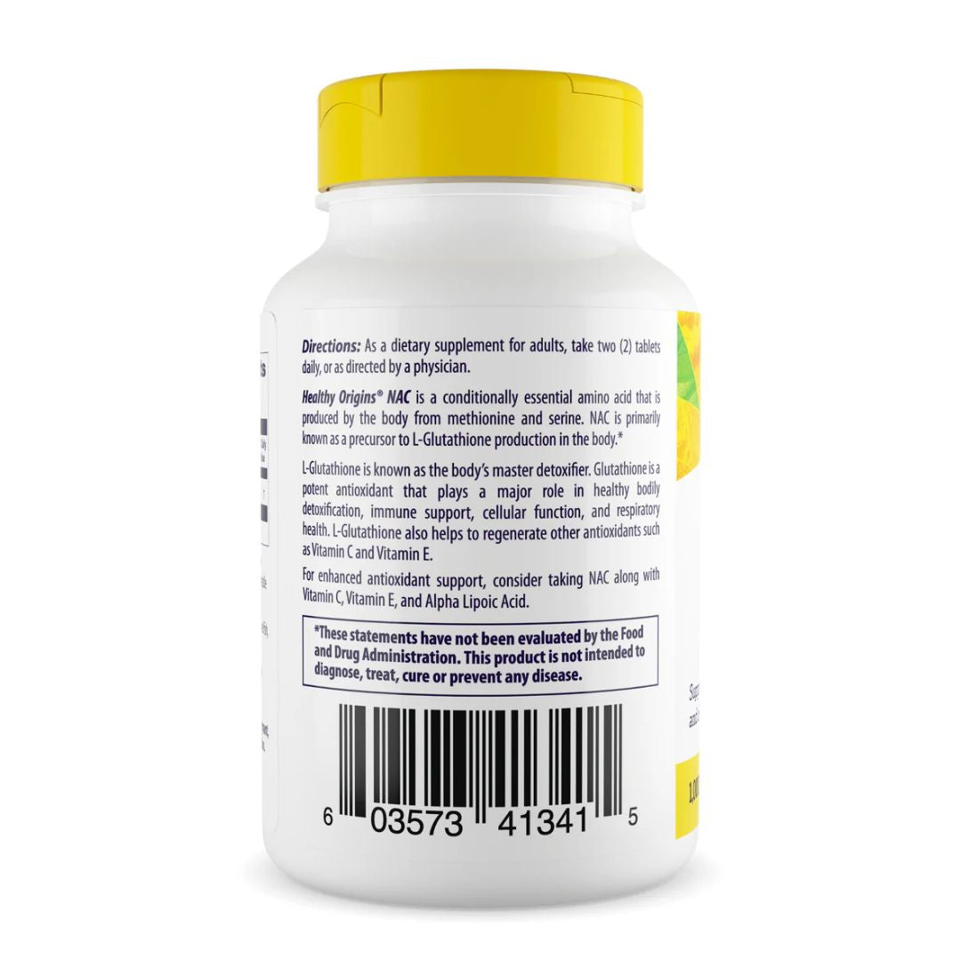 NAC / N-ASETYYLI-L-KYSTEIINI / 500 mg / 120 kaps.