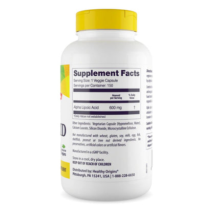 ALFALIPOIINIHAPPO / 600 mg / 150 kpl