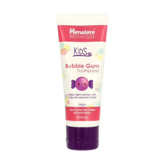 HIMALAYA Kids Toothpaste, Bubble Gum (80 g / 2.822 oz.)
