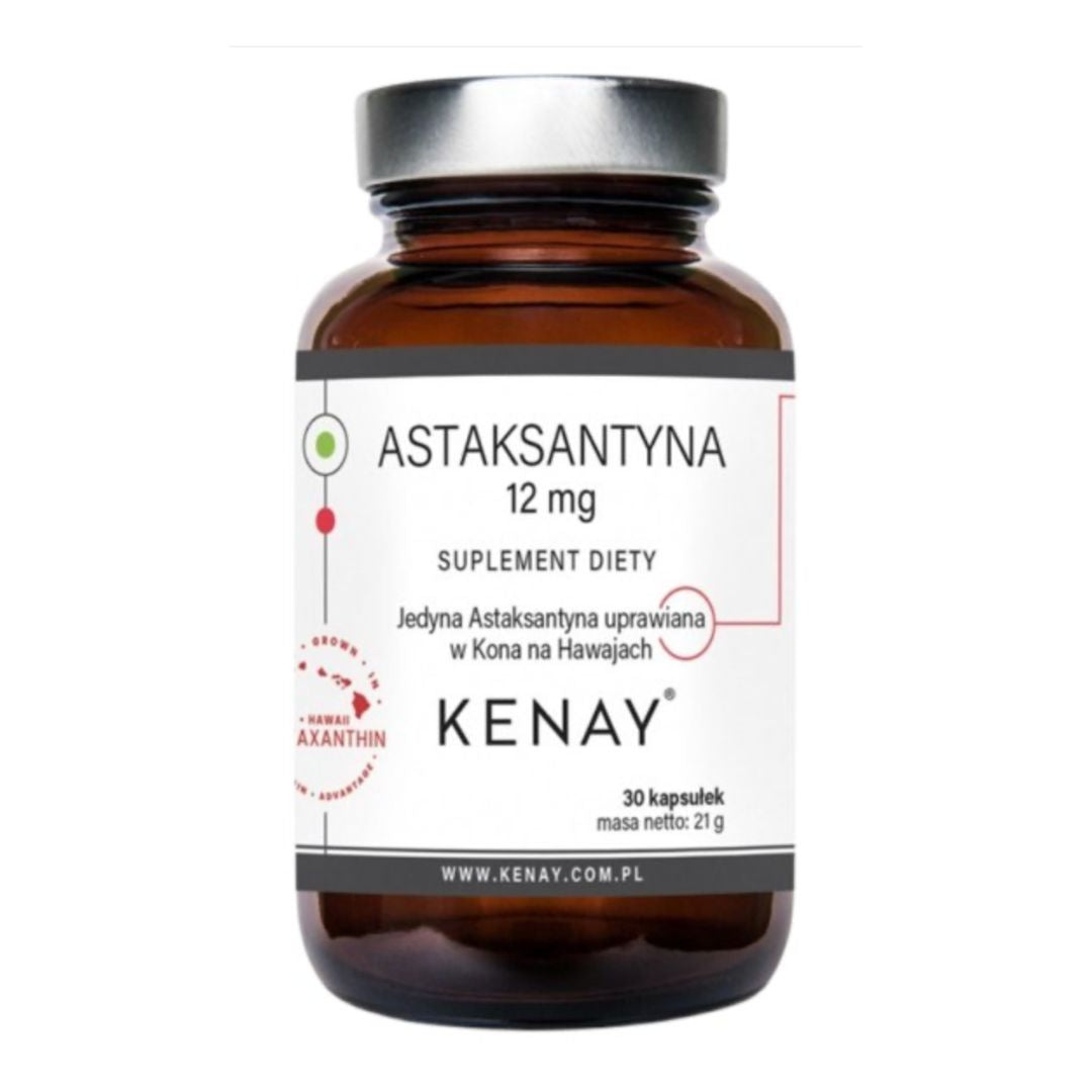 ASTAKSANTIINI / LEVÄUUTTEESTA / 12 mg / 30 kpl