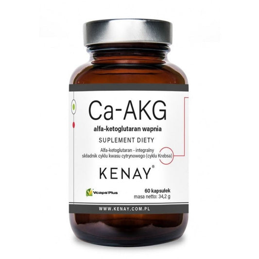 Ca-AKG / CALCIUM ALPHA-KETOGLUTARATE / 60 caps.