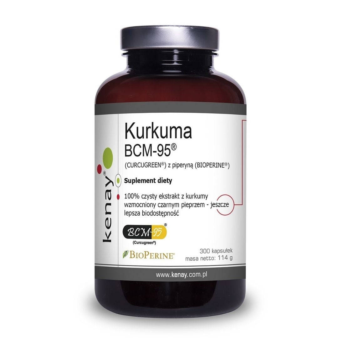 KURKUMIINIUUTE BCM-95 + PIPERIINI / 300 kaps.
