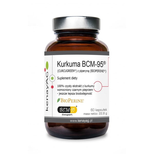 KURKUMIINIUUTE BCM-95 + PIPERIINI / 60 kaps.