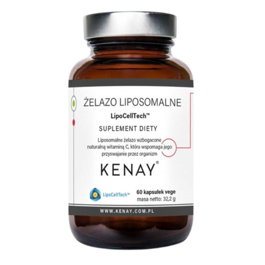 LipoCellTech™ / LIPOSOMAALINEN RAUTA + ACEROLA  / 15 mg / 60 kaps.