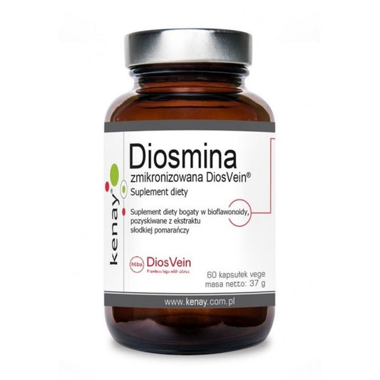 MIKRONISOITU DIOSMIINI / VERISUONILLE / DiosVein / 60 kaps.