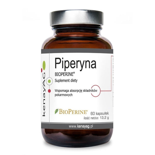 PIPERIINI / BIOPERINE / MUSTAPIPPURIUUTE / 60 kaps.