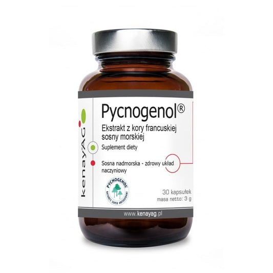 PYCNOGENOL / RANSKALAISEN MERIMÄNNYN KUORIUUTE / 30 kaps.