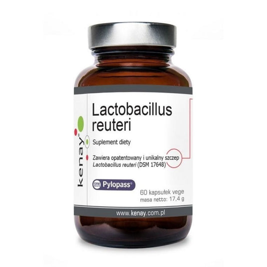 LACTOBACILLUS REUTERI / PYLOPASS-TEKNOLOGIALLA / 60 kaps.