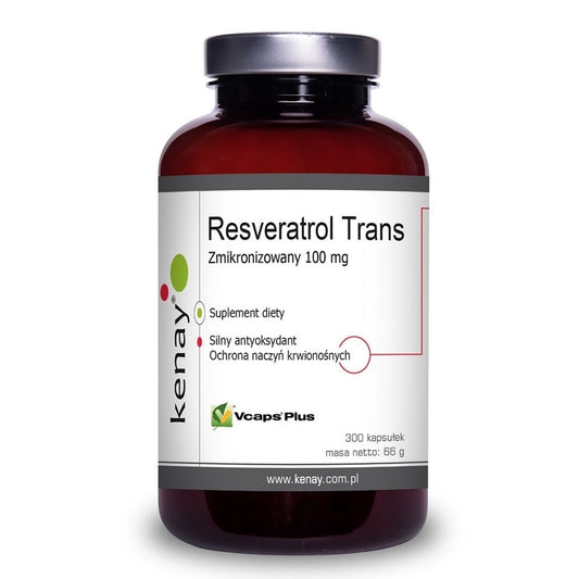 RESVERATROLI / TRANSMIKRONISOITU / 100 mg / 300 kaps.