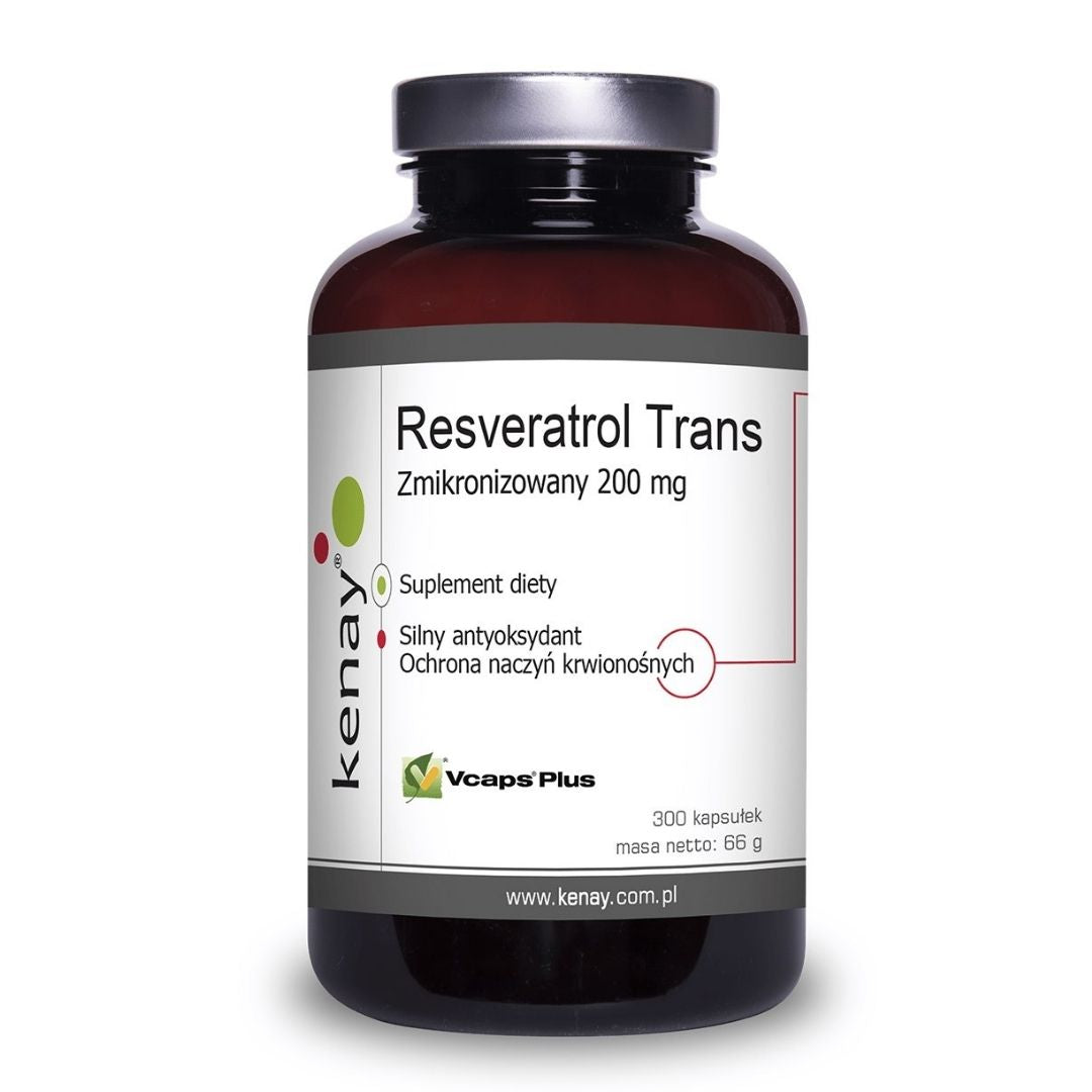 RESVERATROLI / TRANSMIKRONISOITU / 200 mg / 300 kaps.