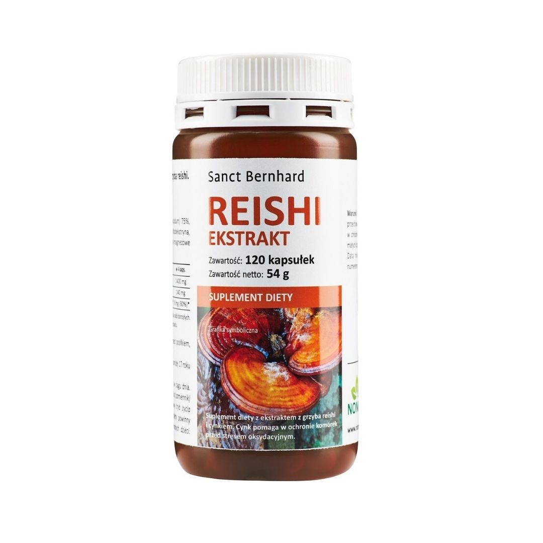 REISHI-UUTEKAPSELI + SINKKI / 120 kaps.