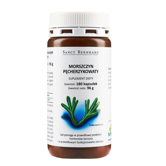 KRAUTERHAUS SANCT BERNHARD Iodine Seaweed Capsules (180 caps)