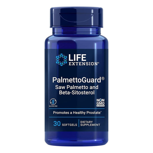 LIFE EXTENSION PalmettoGuard Saw Palmetto with Beta-Sitosterol (30 sgels)