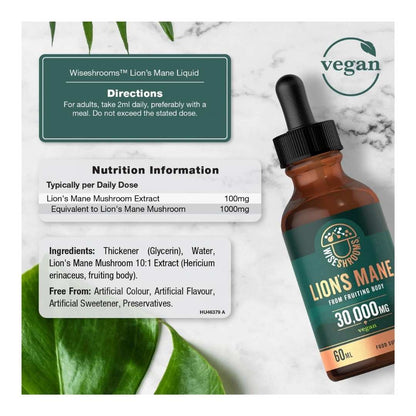 LION´S MANE UUTETIPAT / 30.000 mg / 60 ml