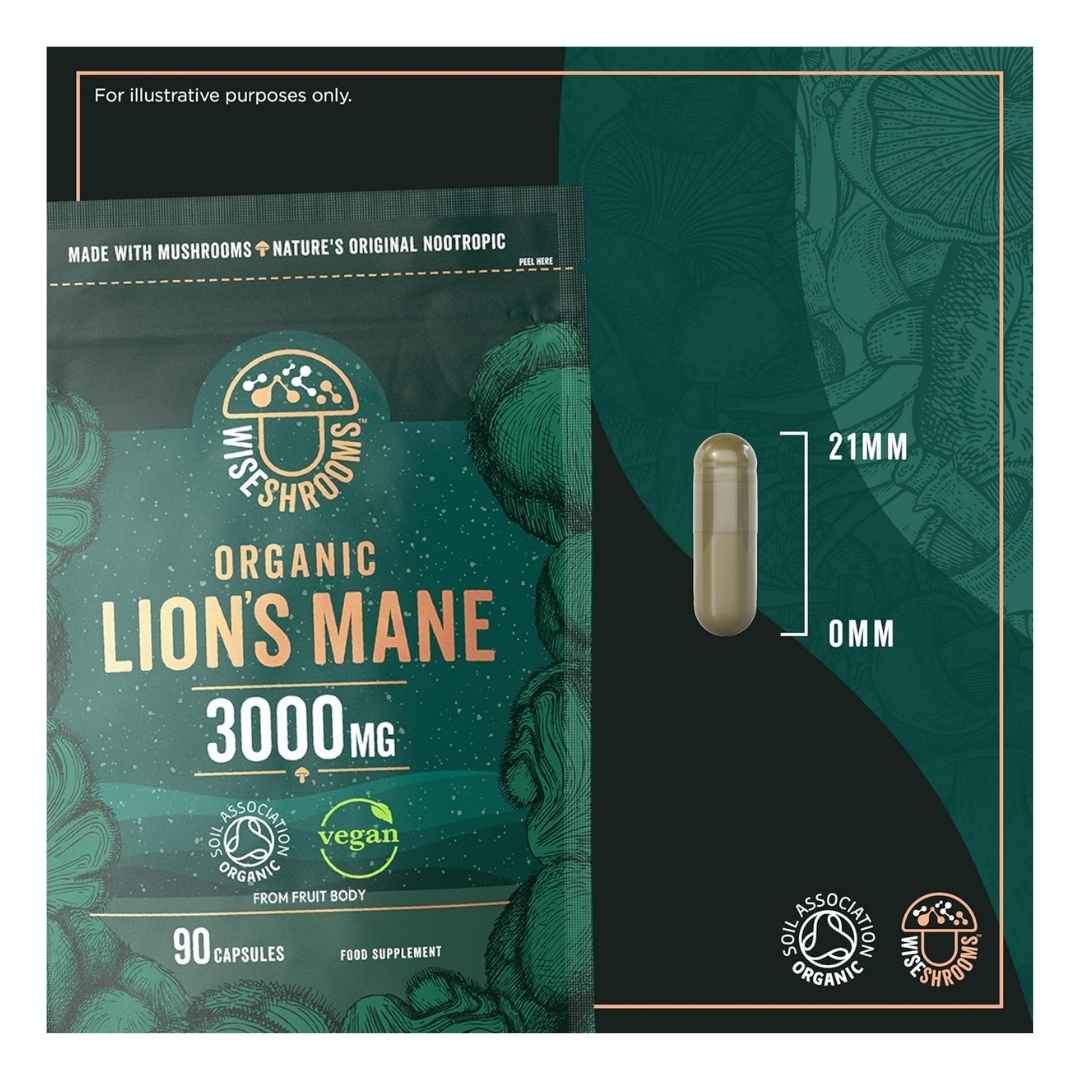 LUOMU LION´S MANE -UUTE / 3000 mg / 90 kaps.