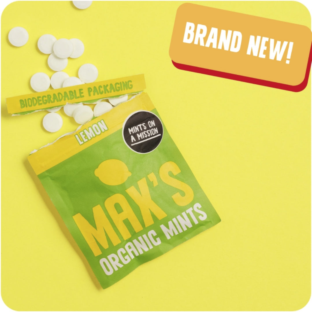 MAX'S BIO-LOGGLES / ZITRONE & MINZE / TASCHENPACKUNG / 17g