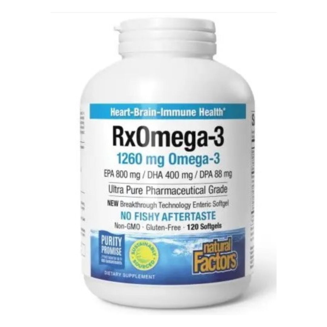 RX OMEGA-3 / MOLEKYYLITISLATTU / 1170 mg / 120 pehmokaps.