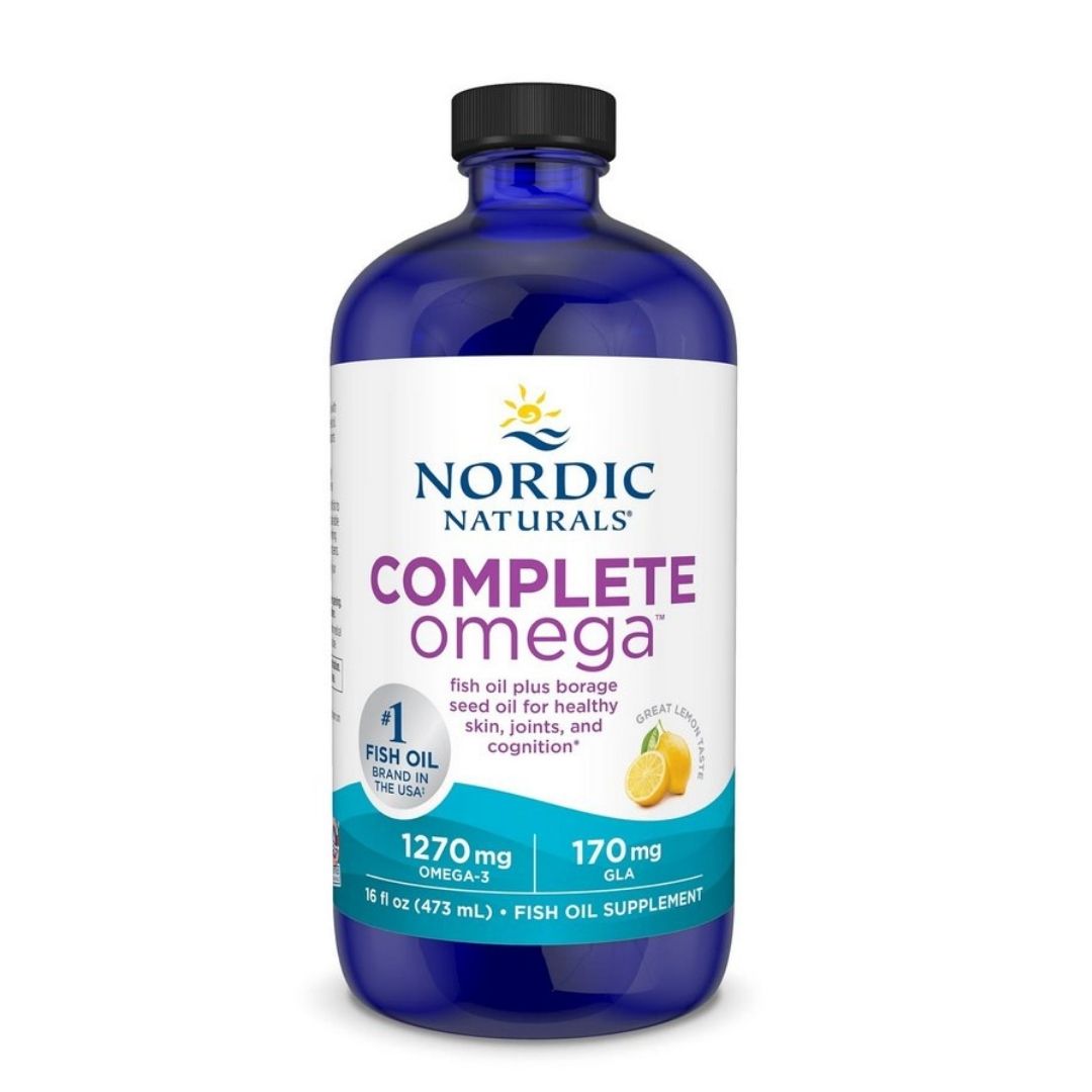 NORDIC NATURALS Complete Omega, 1270 mg Lemon (473 ml / 16 fl. oz.)
