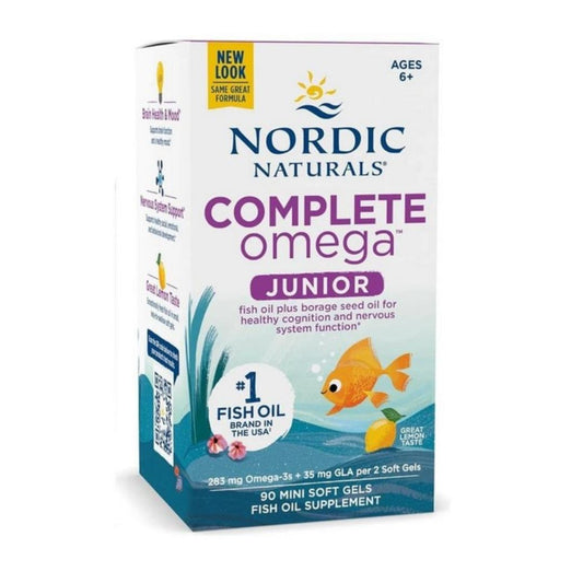 COMPLETE OMEGA JUNIORI / 283 mg / CITRON / 90 mjuka kapslar