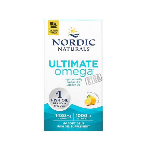 ULTIMATE OMEGA XTRA / 1480 mg / SITRUUNA / 60 pehmokapselia