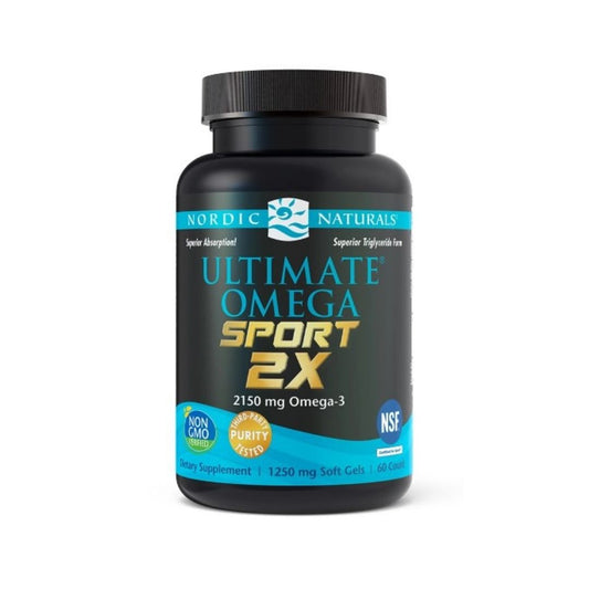 ULTIMATE OMEGA 2X SPORT / SITRUUNA / 60 pehmokapselia