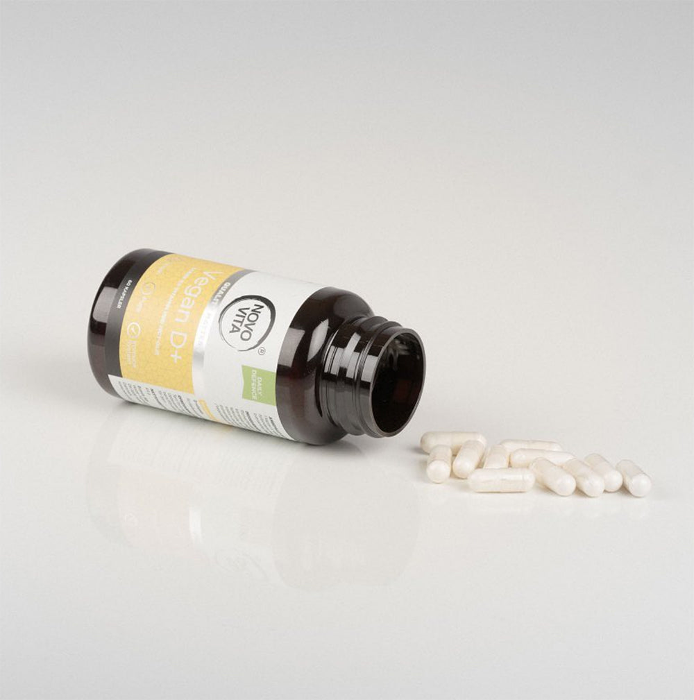 VEGAANNE D3-VITAMIIN + MCT-ÕLI / 60 KAPSLIT