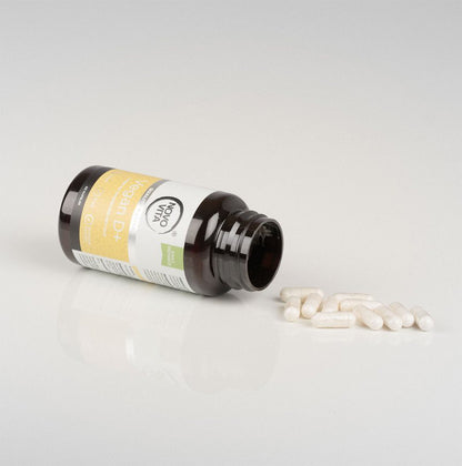 VEGAANNE D3-VITAMIIN + MCT-ÕLI / 60 KAPSLIT