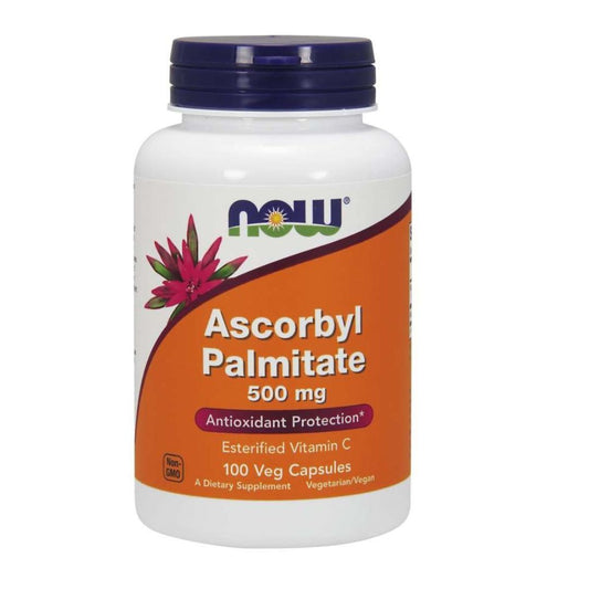 NOW FOODS Ascorbylpalmitat, 500 mg (100 Kapseln)