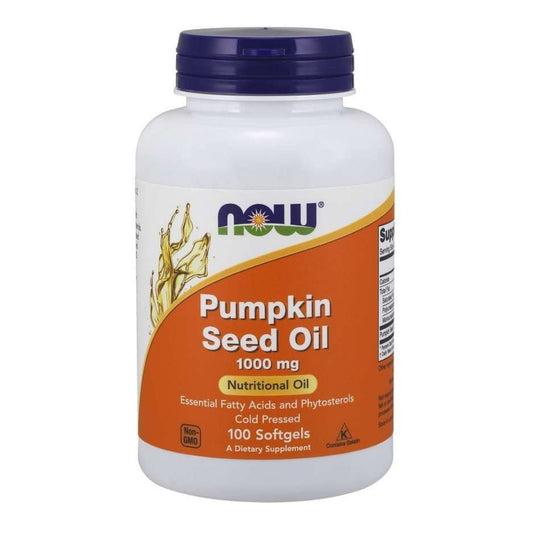 NOW FOODS Pumpkin Oil, 1000 mg (100 sgels)