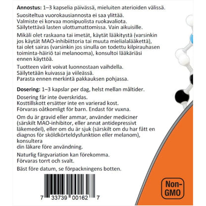 NOW FOODS L-Tyrosine, 500 mg (120 caps)