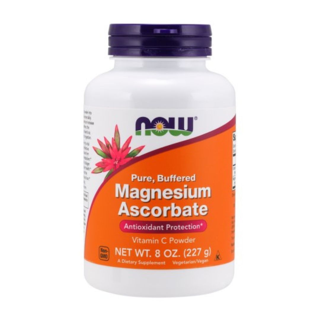 MAGNESIUMASKORBAATTI / PUHDAS C-VITAMIINIJAUHE / 227 g