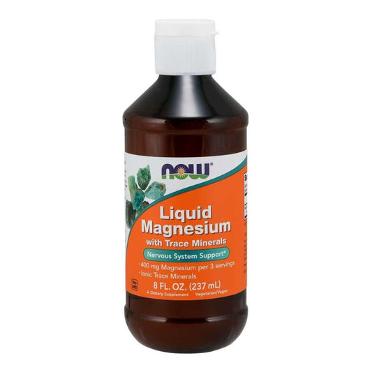 NOW FOODS Liquid Magnesium/Trace Mins (237 ml / 8 fl. oz.)